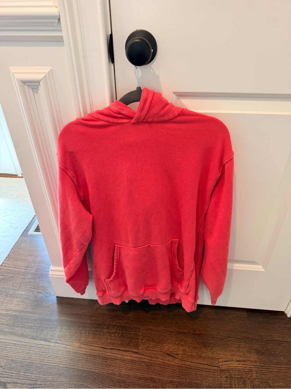 aerie Coral Pink Hooded Pullover